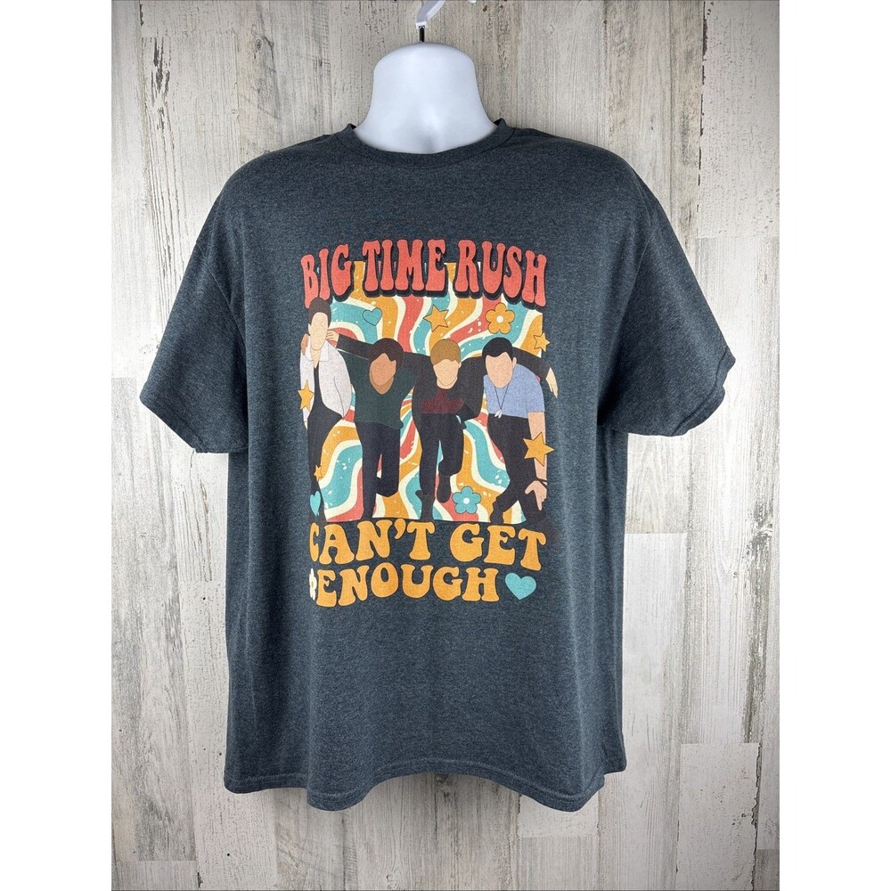 2013 Big Time Rush Can’t Get Enough Tour T-Shirt Size XL (23”x28”)